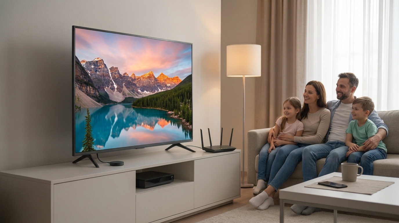 Back to streaming: a stable connection makes the difference.