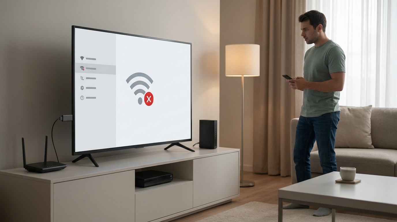 A Fire TV stuck on a Wi-Fi error screen is a common and usually fixable problem.